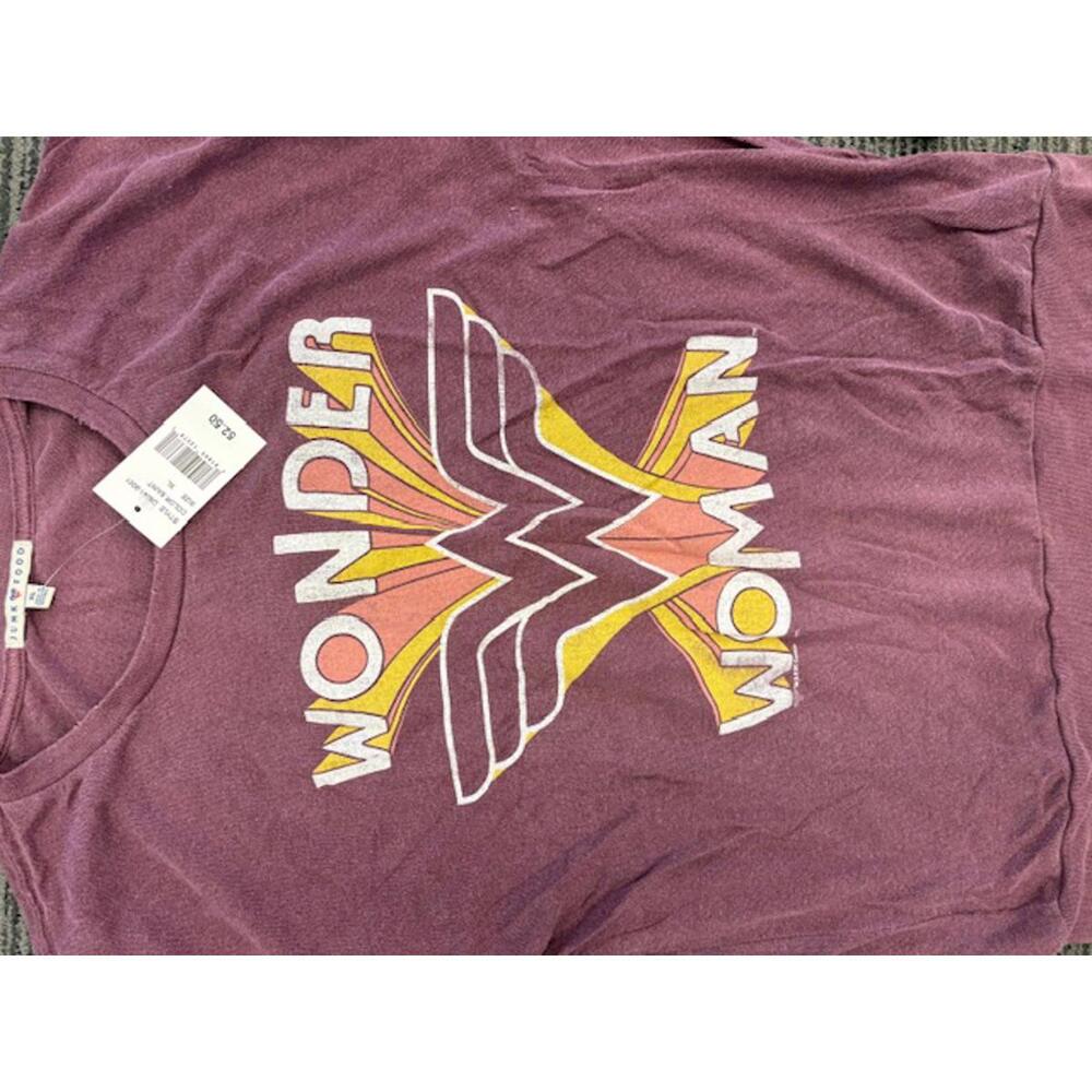 NWT New Junk Food Wonder Woman Long Sleeve Tee XL - Picture 5 of 6